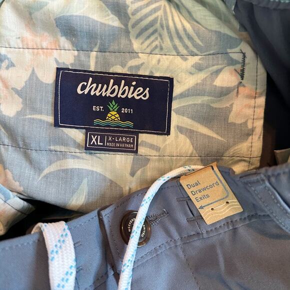 Chubbies The Ice Caps Everywear Casual Pants Size XL Blue - Picture 7 of 8